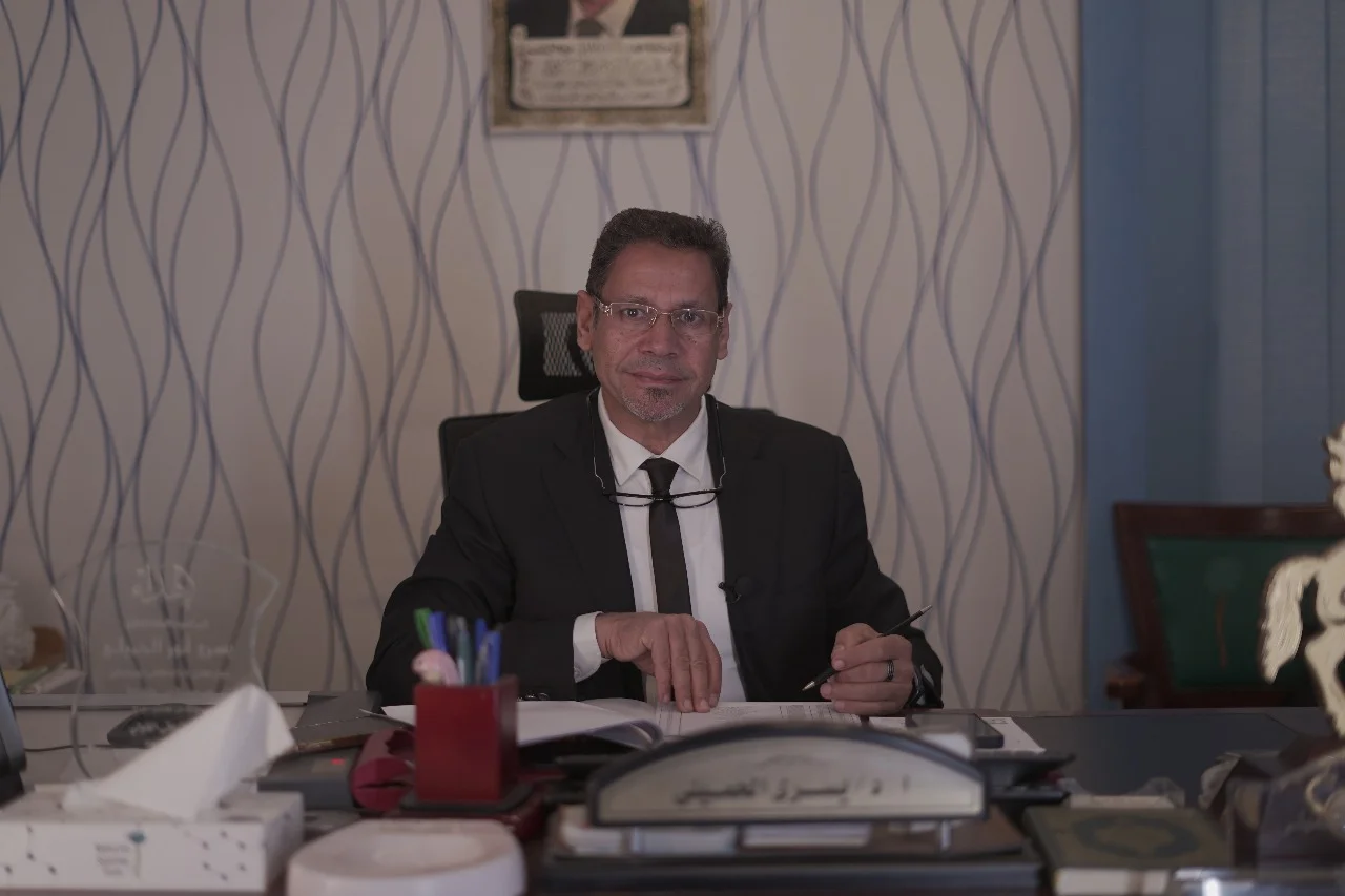 الأستاذ الدكتور يسري الحميلي أستاذ الطب بجامعة القاهرة