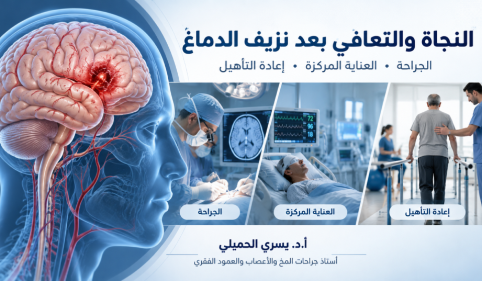 الناجون من نزيف الدماغ: فرص التعافي ونسبة نجاح عمليات نزيف المخ