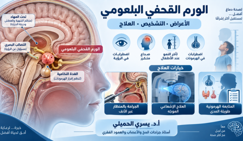 الورم القحفي البلعومي: الأعراض والتشخيص وطرق العلاج الحديثة